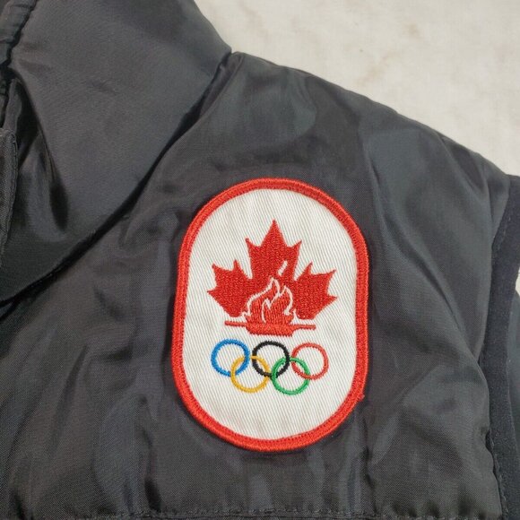 Hudsons Bay 2006 Olympics Canada Winter Puffer Vest Size Small Womens Insulated - Picture 3 of 12